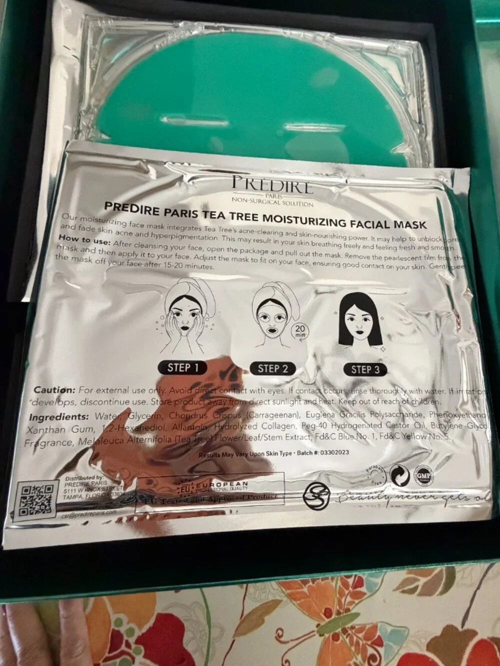 🌿 PRÉDIRÉ PARIS PURIFIED TEA TREE SKINCARE SET 🌿